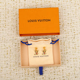 【関税負担なし・送料無料・代引可】ヴィトン ピアス 未使用 箱付き