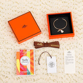 【関税負担なし・送料無料・代引可】エルメス バングル 未使用 箱付き