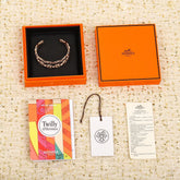 【関税負担なし・送料無料・代引可】エルメス バングル 未使用 箱付き