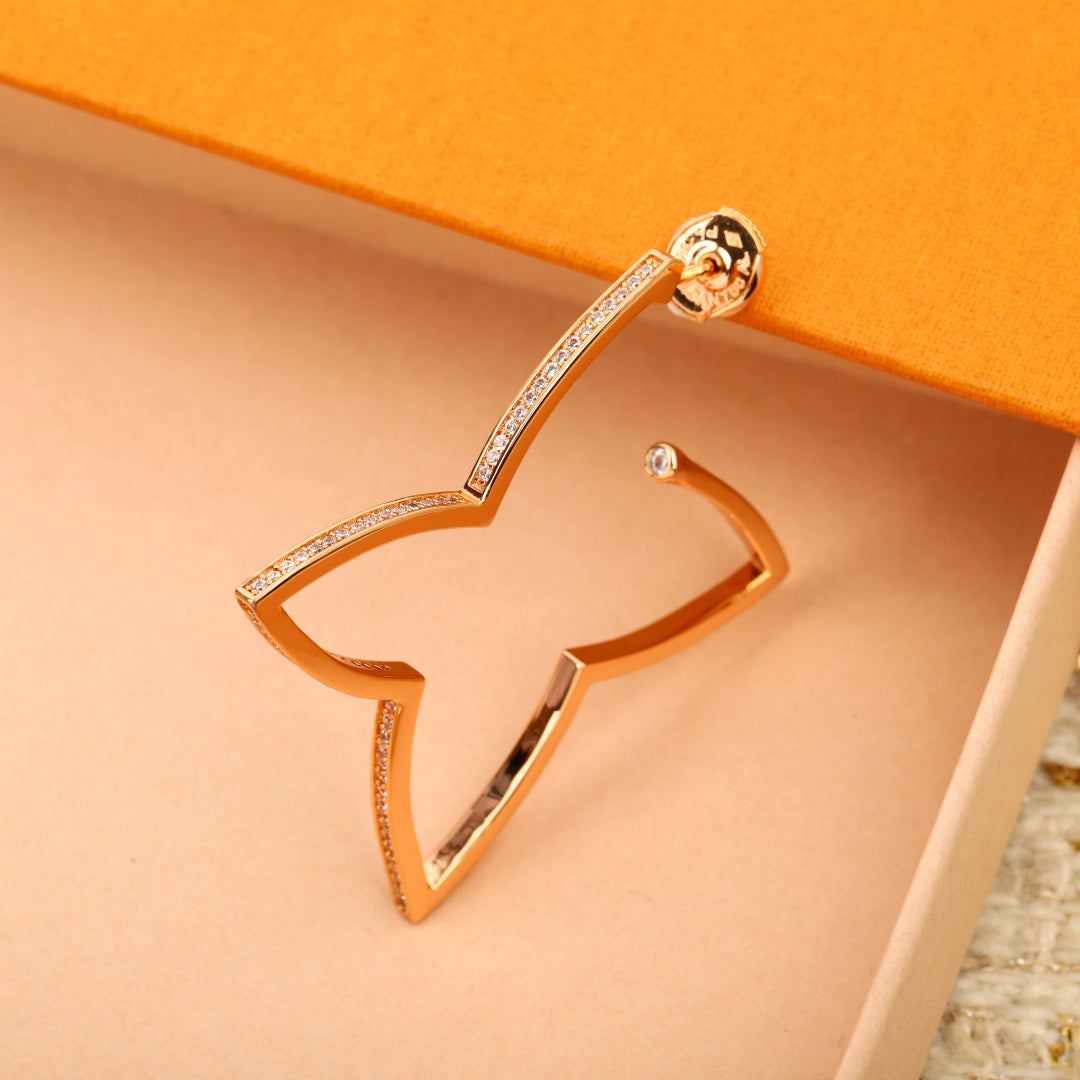 【関税負担なし・送料無料・代引可】ヴィトン ピアス 未使用 箱付き