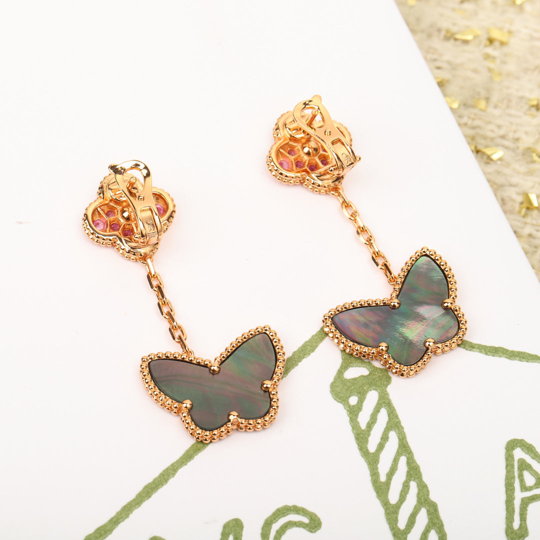 【関税負担なし・送料無料・代引可】ヴァンクリーフ&アーペル ピアス 未使用 箱付き