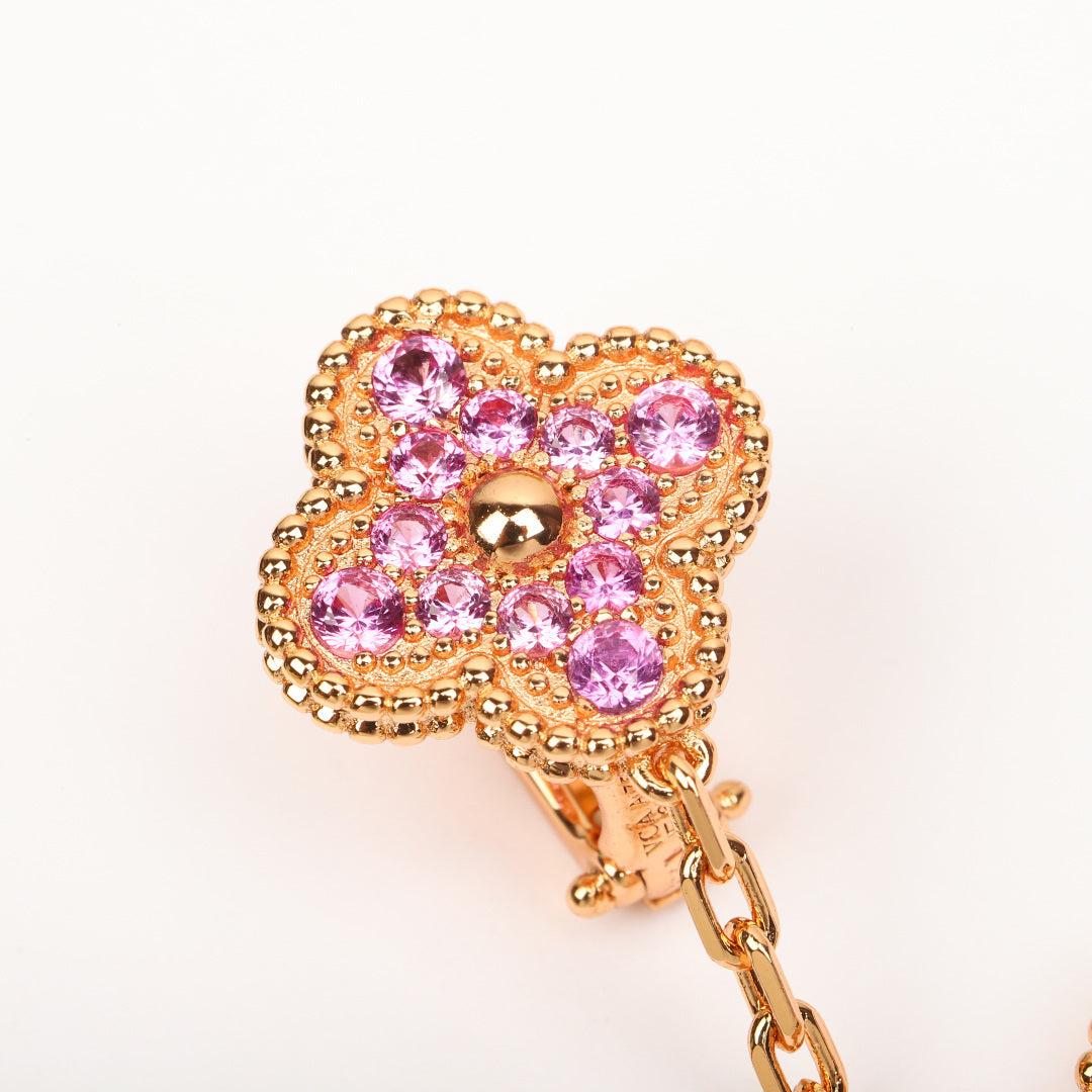 【関税負担なし・送料無料・代引可】ヴァンクリーフ&アーペル ピアス 未使用 箱付き